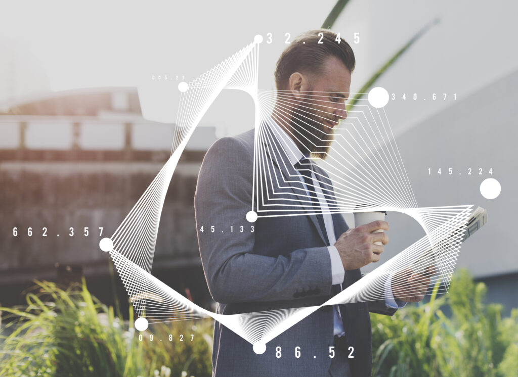 Algebra Curve Trigonometry Curve Graph Realtime inzichten en AI dashboards en rapportages voor data-analyse